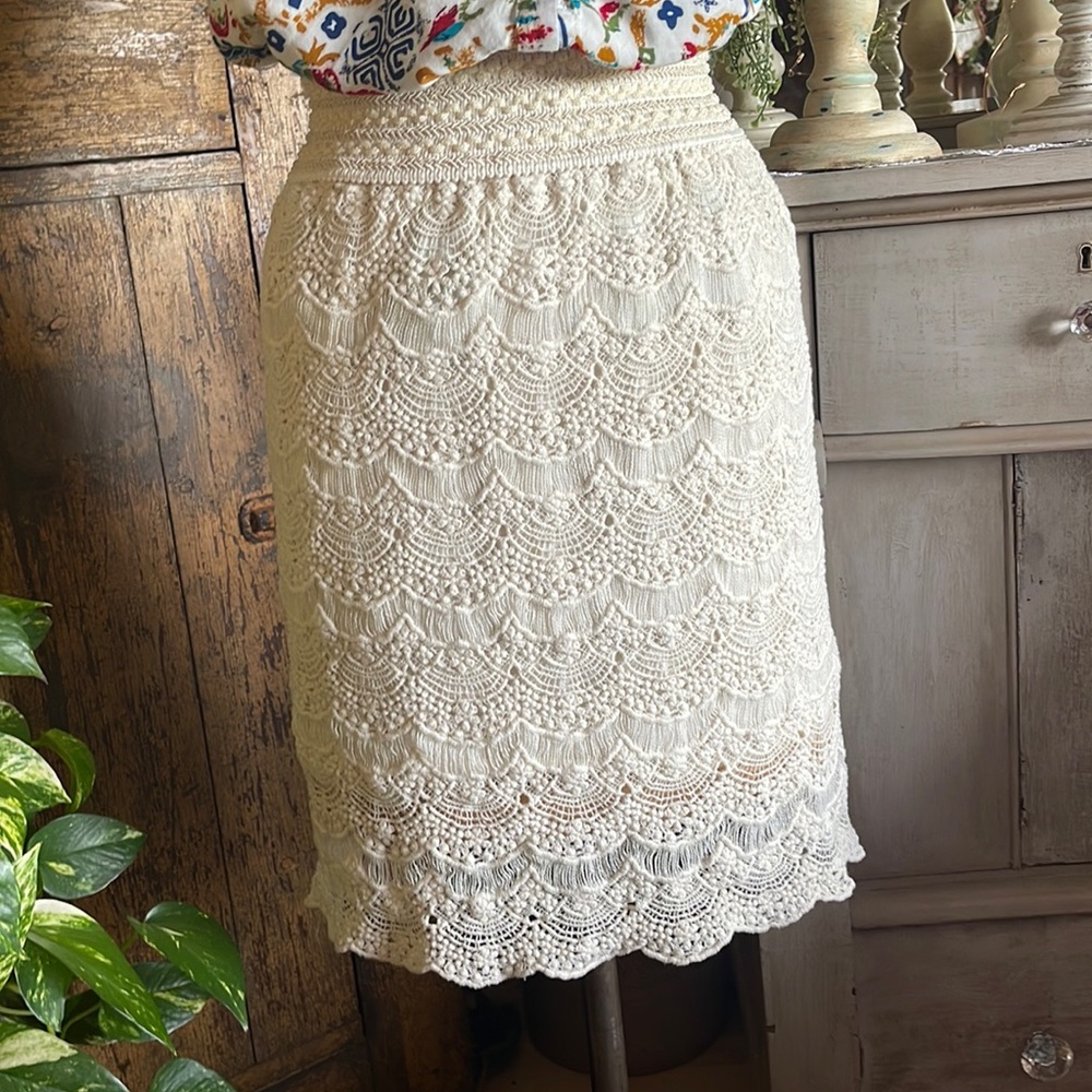 Crochet skirt